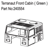 HBP240554 - Terranaut Front Cabin ( Green )