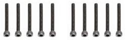 Imbusová skrutka s valcovou hlavou, 3 x 26 mm, 10 ks