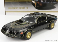 Greenlight Pontiac Firebird Turbo 4.9l Trans-am 1980 1:24 Černé Zlato