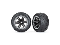 Traxxas kolo 2.8", černá-chrom (4WD přední/zadní, 2WD přední)