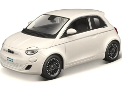 Bburago Fiat 500e 2023 1:24 biela