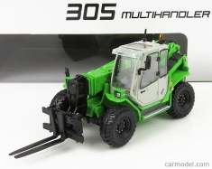 Ros-model Sennebogen 305 Multihandler Teleskopický traktor 1:50 zelená strieborná