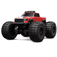 RC obojživelné auto Valiant, červená + náhradní baterie