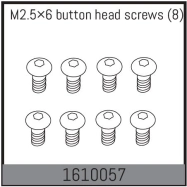 M2.5×6 button head screws (8)