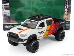 Maisto Toyota Tacoma Pick-up Trd Pro 2023 1:27 Bílá Červená Oranžová Šedá