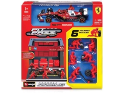 Bburago Ferrari SF-25 (2025) 1:43 #16 Leclerc (Pit Pass Set)