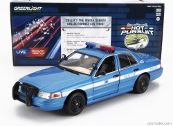 Greenlight Ford usa Crown Victoria Police Interceptor Seattle 2001 1:24 Modrá Bílá