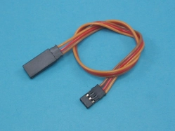 Predlžovací kábel JR 25 cm plochý 0,25 mm2