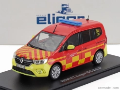 Eligor Renault Kangoo Sdis 87 Sapeurs Pompiers 2020 1:43 Červená Žlutá