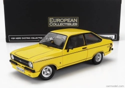 Sun-star Ford england Escort Mkii Rs Mexico Rhd 1976 1:18 Žltá