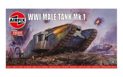 Airfix WWI Male Tank Mk.I (1:76) (Vintage)