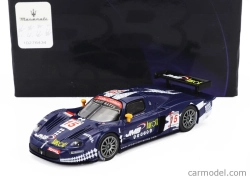 Bbr-models Maserati Mc12 6.0l V12 Team Jmb Racing N 15 4th 24h Spa 2008 Ben Aucott - Alain Ferte - Stephane Daoudi 1:64 Blue