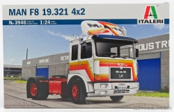 Italeri MAN 19.321 F8 Turbo Tractor Truck 2-assi 1975 1:24 /