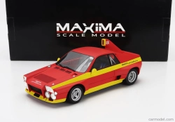 Maxima Abarth Se030 Pininfarina Road Test 1974 1:18 Matná červená žltá