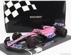 Minichamps Renault F1 A522 Team Alpine Bwt N 14 Bahrain Gp 2022 Fernando Alonso 1:18 Ružová