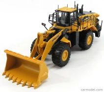 Universal hobbies Komatsu Wa600 Ruspa Gommata - Scraper Tractor 1:50 Žlutá Černá