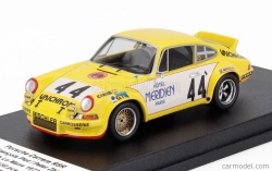 Trofeu Porsche 911 Carrera Rs Coupe N 44 24h Le Mans 1973 Jean Francois Piot - Peter Zbinder 1:43 žltá biela