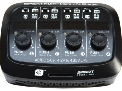 Spektrum nabíječ Micro LiPo AC/DC