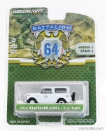 Greenlight International Harvester Scout Usa Navy Military 1970 1:64 Světle Modrá