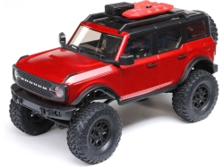 RC auto Axial SCX24 Ford Bronco 2021 1:24 4WD RTR, červené
