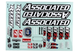 RC10B7.1 hárok samolepiek