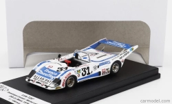 Trofeu Lola T297 Team Kores Racing N 31 24h Le Mans 1979 Dominique Lacaud  - Michel Lateste 1:43 Bílá Modrá