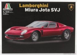 Italeri Lamborghini Miura Jota Svj 1972 1:24 /
