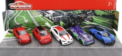 Majorette Porsche Set pěti modelů 1:64