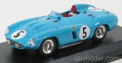 Umelecký model Ferrari 750 Monza Spider N 5 1000km Parigi 1956 Picard - Trintignant 1:43 Light Blue