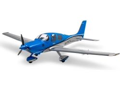 RC letadlo E-flite Cirrus SR22T 0.73m AS3X SAFE Select BNF Basic