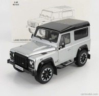 LCD model Land rover Defender 90 Works V8 70th Edition 2018 1:18 Silver