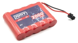 RMT models NiMH 2000 mAh 6V SM-plug