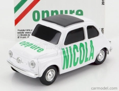 Brumm Fiat 500 Nicola - Oppure 1:43 biela