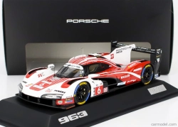 Spark-model Porsche 963 9rd 4.6l Turbo V8 Team Porsche Penske Motorsport N 6 4. 24h Le Mans (pole position) 2024 Kevin Estre - Andre Lotterer - Laurens Vanthoor 1:43 Červená Biela Čierna