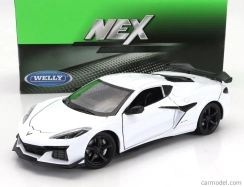 Welly Chevrolet Corvette Z06 2023 1:24 biely