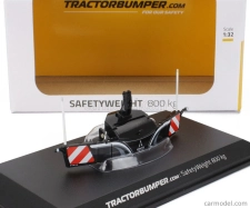 Universal hobbies Accessories Tractor Bumper For Deutz-fahr - Safety Weight 800kg. 1:32 Black