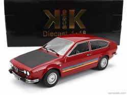 Alfa romeo Alfetta 2000 Gtv Turbodelta 1979 v mierke 1:18 červená čierna