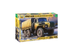 Zvezda ruské obrnené vozidlo Ural-4320 (1:35)
