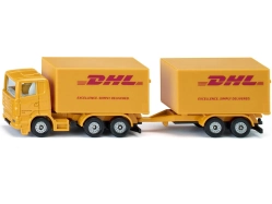 SIKU Blister - DHL kamión s prívesom