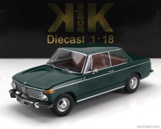 Kk-scale BMW 1802 1-series Facelift (restyling) 1971 1:18 Tmavě Zelená