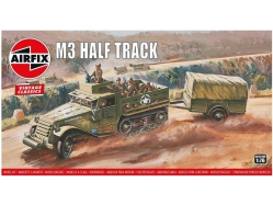Airfix M3 Half Track, 1 Ton Trailer (1 : 76) (Vintage)