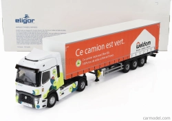 Eligor Renault T-line Truck Telonato Weldom Transports 2023 1:43 Bílá Oranžová