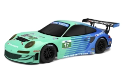 Karoserie lakovaná Porsche 911 GT3 RSR Falken (206mm/210mm)