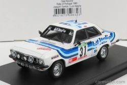 Trofeu Opel Ascona (night Version) N 31 Rally Portugal 1980 J.santos - L.alegria 1:43 Bílá Modrá