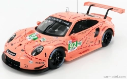 Ixo-models Porsche 911 991 Rsr Team Porsche Gt N 92 1:18, růžová