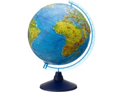 Alayskys glóbus 25cm s reliéfem EN