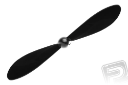 Vrtuľa vrátane kužeľa 125 x 110 mm/4,9 x 4,3 – čierna, 100 ks