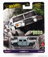 Mattel hot wheels Hummer H1 Pick-up 1992 1:64 Modrá sivá