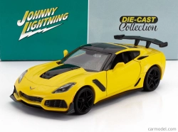 Johnny lightning Chevrolet Corvette Zr1 2019 1:24 Žlutá Černá