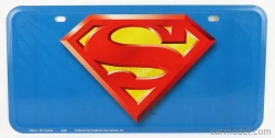 Edicola Accessories Funny Metal Plate - Superman Logo 1:1 Modrá Červená